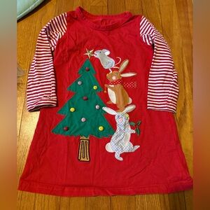 Christmas Playwear dress. SO cute!